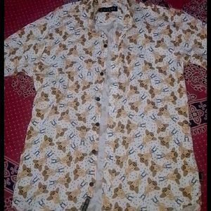 Printed Cotton Shirt