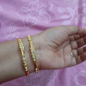 Gold Plated Bangles