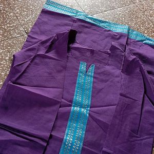 Pure Cotton Kurta (L) Pack Of 2