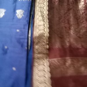 Blue Silk Saree