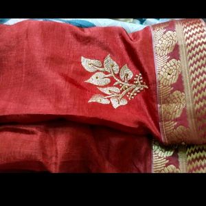 Red Saree Partywear