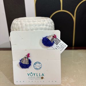 Kalbelia Tribe Pompom Earrings