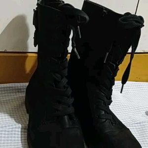 Black Combat Boots