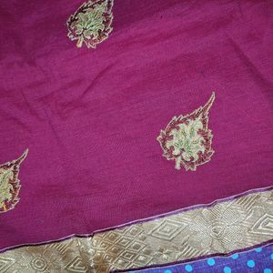 Cotton Saree With Blouse