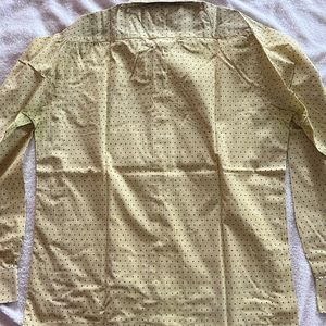 Men Louis Philippe Yellow Casual Shirt