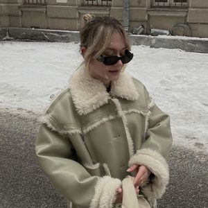 Unisex Korean Winter Fur Jacket