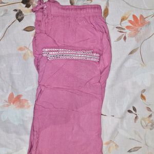 Pink kurta set WITH PANT