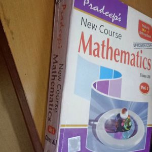 Class 12 Math Book