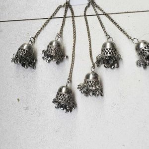 3 layer jhunki drop earings