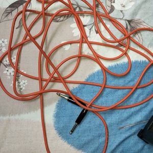 Guitar / Audio Cable , Male 2x Mono 32 M