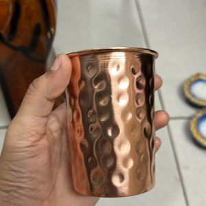 PURE COPPER GLASSES & DIYAS