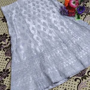 🆕🆕"Silver Splendor"Lehenga Choli With Dupat