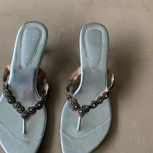 Silver Sandals