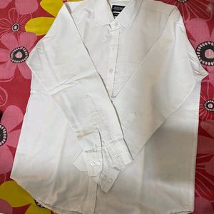 white formal shirt for men