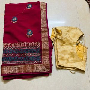 Daily Ware Sarees With Blouse