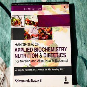 Textbook for Applied Biochemistry Nutrition & Diet