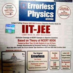 Errorless Physics Both Volumes ( Advance)📙🔖