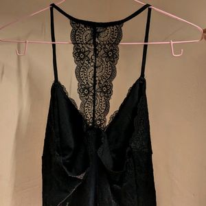 Amisu Black Lace Nightwear