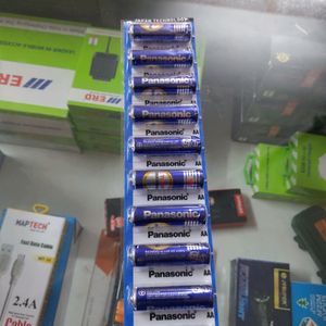 PANASONIC AA BATTERY 1 STRIP (10 batteries)