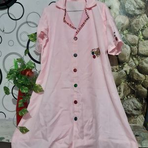 New Handmade Shirt Style Kurti