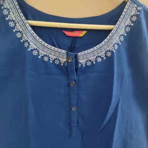 A-line Printed Kurta