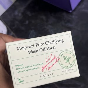 Axis Y Mugwort Pore Clarifying Wash Off Pack