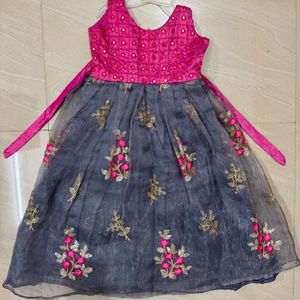 Babygirl Stitched Gown/frock