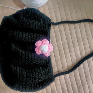 Crochet Momo Shoulder Bag