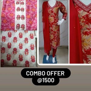 New Collections Of Kurti Sets With Dupatta