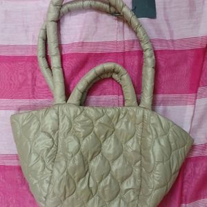 Puffer Quilted Bag Purse_ Branded