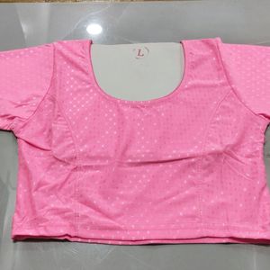 🩷 Pink Colour Readymade Blouse...