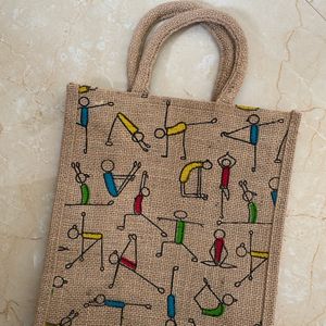 Small Carrying Bag / Kids Jute Lunch Box