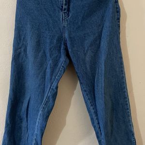 Blue Mom Fit Jeans