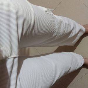 White Cargo Trousers❤️