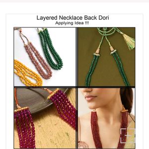 Jewellery Raw Material NECKLACE DORI