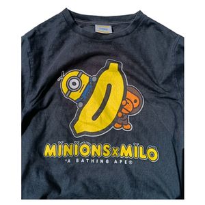 Bathing Ape x Minions . collab authentic