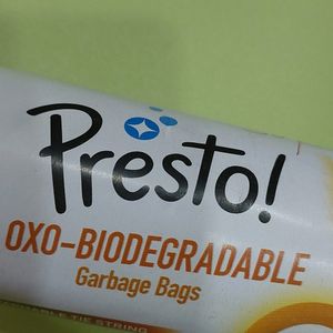 Presto Oxo-biodegradable Garbage Bags