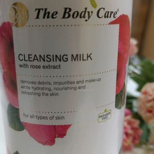 Cleansing Milk With Rose Extract