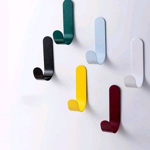 Self Adhesive Wall Hooks Waterproof ( pack of 6 )