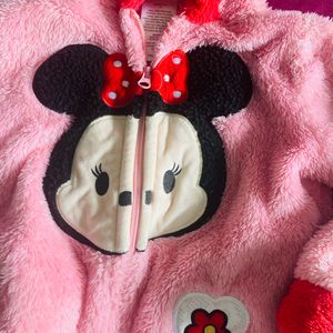 Cute Winter Minnie Jacket From Disney