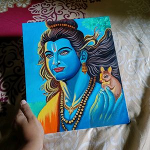 Shree Ram Canvas Painting