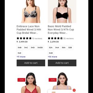 WOMEN & GIRLS BRA