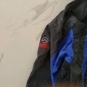 NORTH FACE GORTEX HOODED WINDCHEATER BLUE JACKET