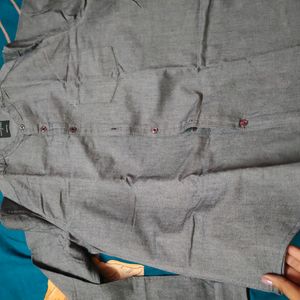 Grey Men Formal Shirt