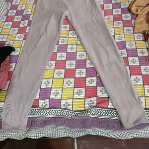 Grey Color Girlish Pant