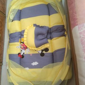 Brand New Big Size Baby Bedding Set With Mosquito