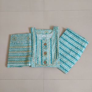 Cotton Kurta Set