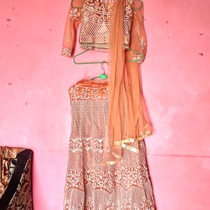 Orange Lehnga Choli...