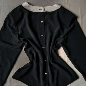 New Premium Korean Black Satin Shirt