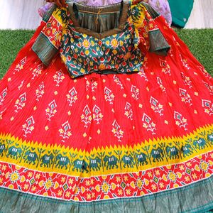 Red Colour Lehenga Choli